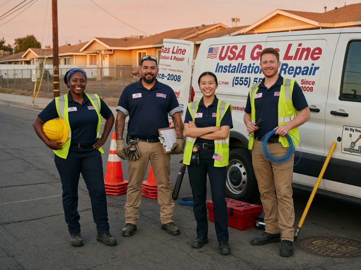Gas Line Installation company in Aberdeen, NC